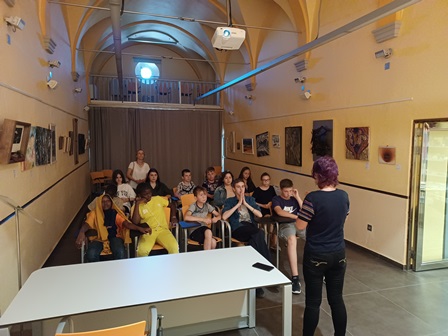 Visita aula acollida